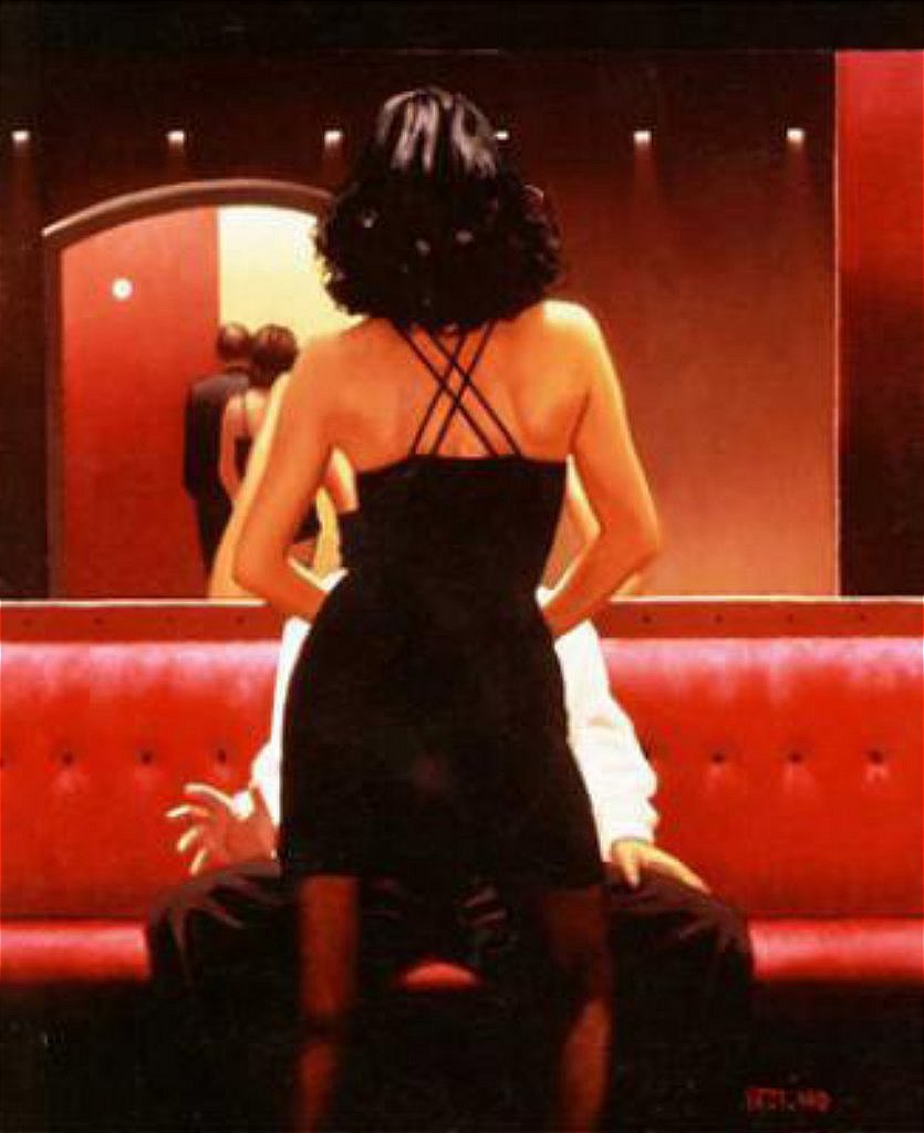 Jack Vettriano - Private Dancer Jack Vettriano