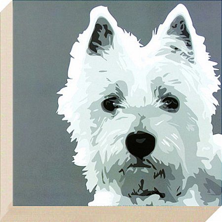 Artko - West Highland Terrier Canvas. Click for a larger image
