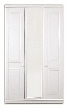 Vale Furnishers - Regatta Three Door Mirrored Wardrobe. Click for larger image.