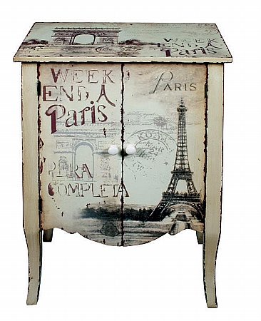 Vale Furnishers - Paris Small Cupboard. Click for larger image.