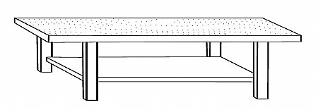 Beaver and Tapley - Tapley 33 RCT Coffee Table. Click for larger image.