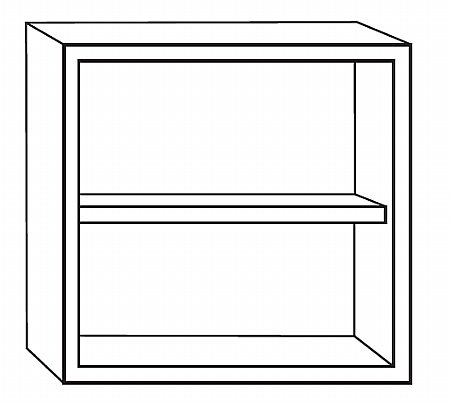 Beaver and Tapley - Tapley 33 UO22 Open Wall Unit. Click for larger image.