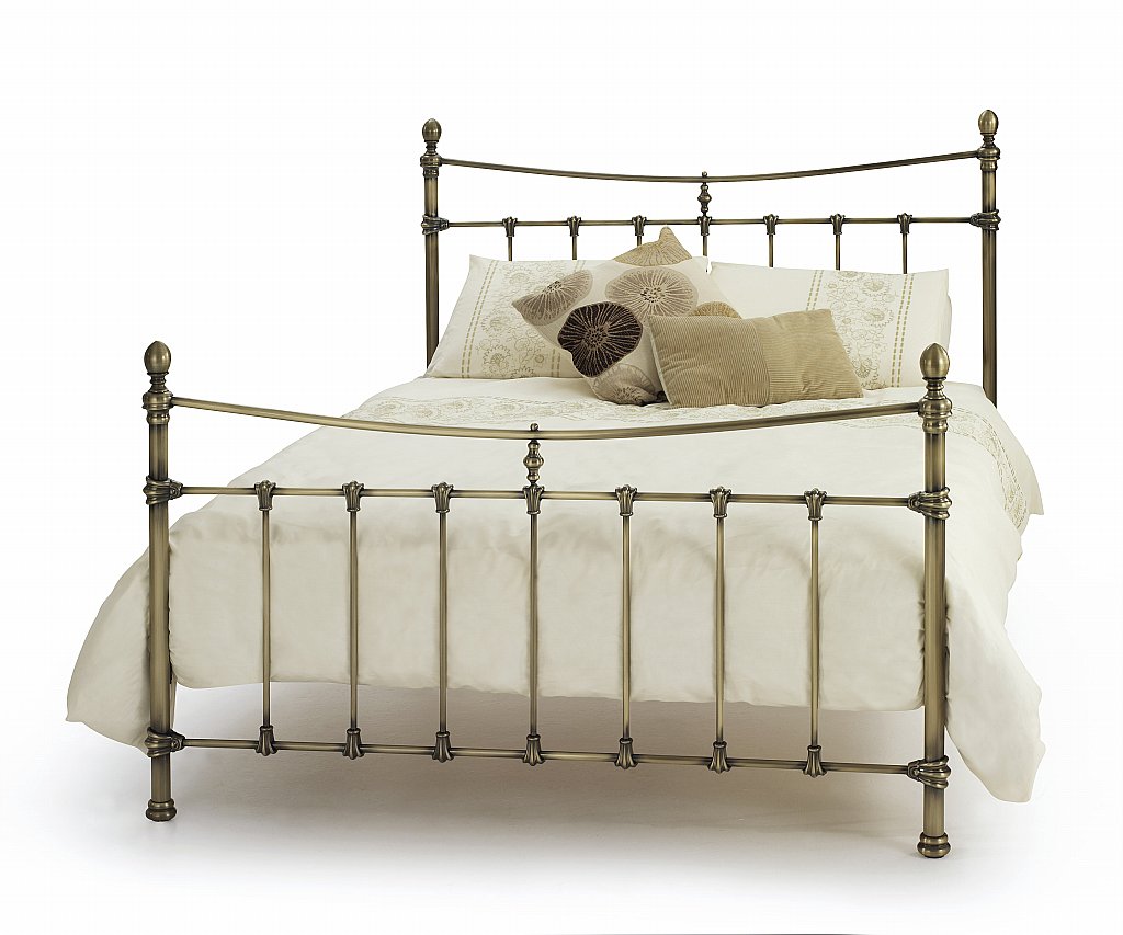 Serene - Olivia Bedstead in Antique Brass Serene - Olivia Bedstead in Antique Brass