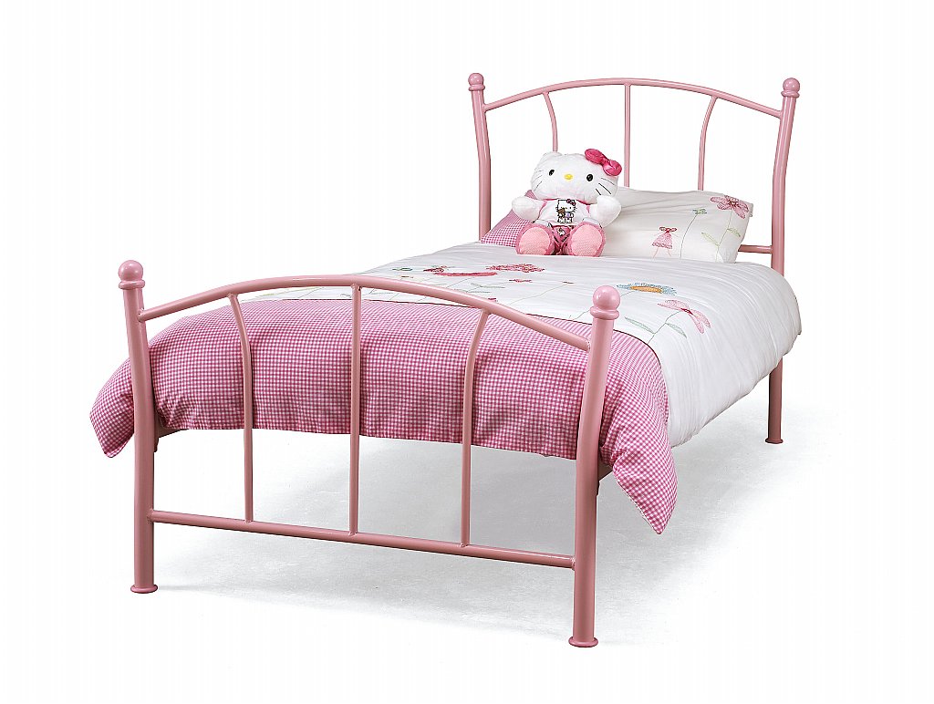 Serene - Penny Bedstead in Pink Gloss Serene - Penny Bedstead in Pink Gloss