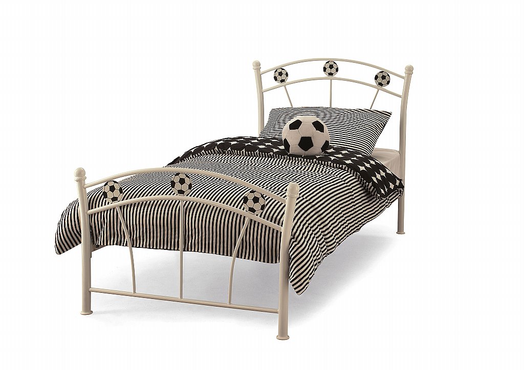 Serene - Soccer Bedstead in White Gloss Serene - Soccer Bedstead in White Gloss