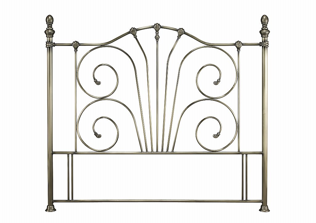 Serene - Jessica Headboard in Antique Brass Serene - Jessica Headboard in Antique Brass
