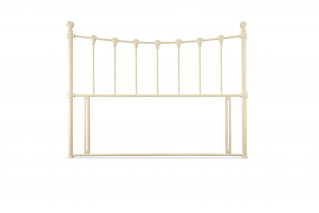 Serene - Marseille Headboard in Ivory Gloss Serene - Marseille Headboard in Ivory Gloss