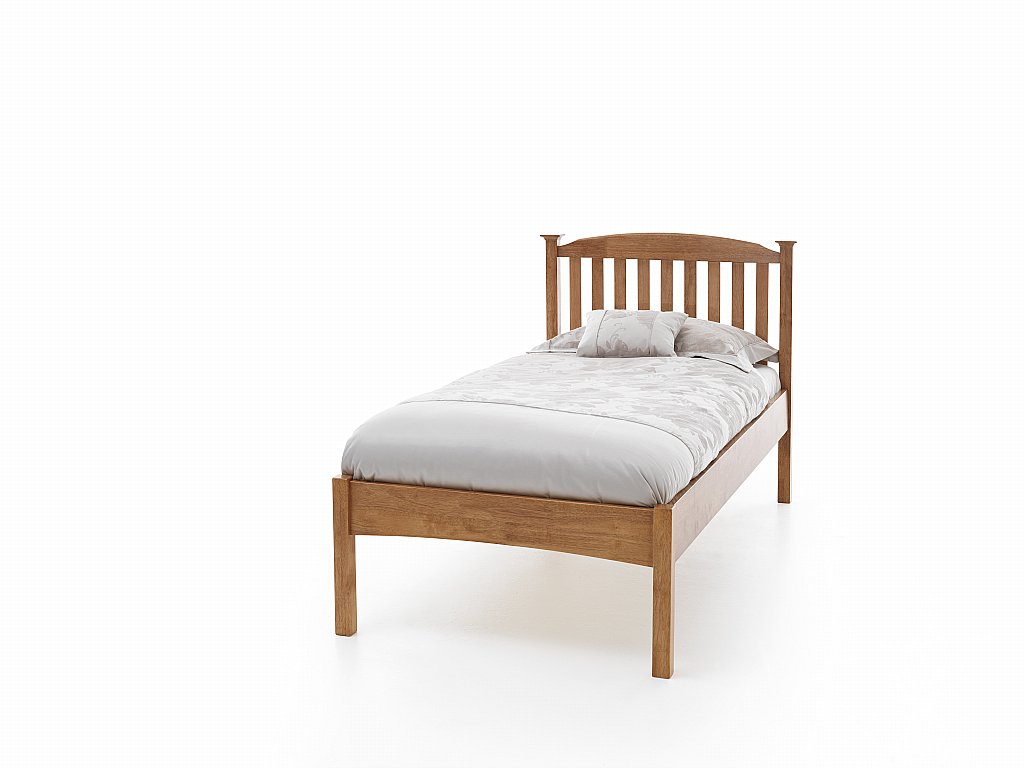 Serene - Eleanor Single Low Foot Bedstead in Honey Oak Serene - Eleanor Single Low Foot Bedstead in Honey Oak