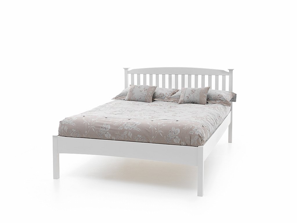Serene - Eleanor Low Foot Bedstead in Opal White Serene - Eleanor Low Foot Bedstead in Opal White