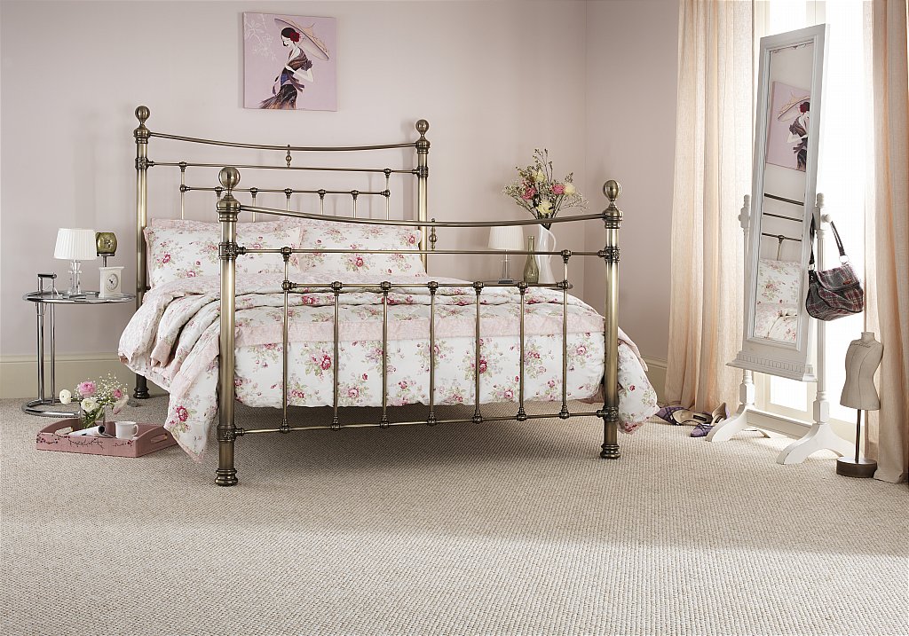Serene - Edmond Bedstead in Brass Serene - Edmond Bedstead in Brass