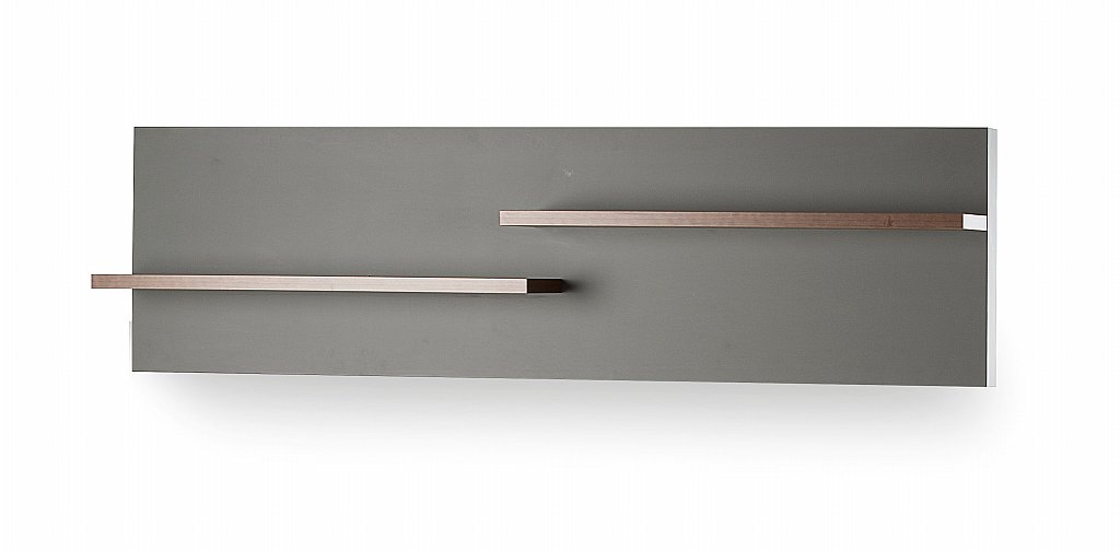 UK-CF - Fusion Open Shelf Unit in Walnut and Grey UK-CF - Fusion Open Shelf Unit in Walnut and Grey