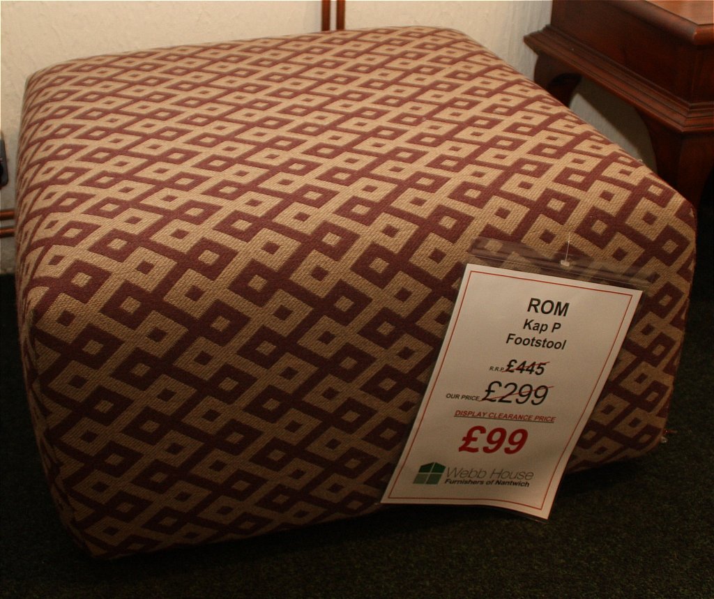 ROM - Kap Footstool ROM - Kap Footstool