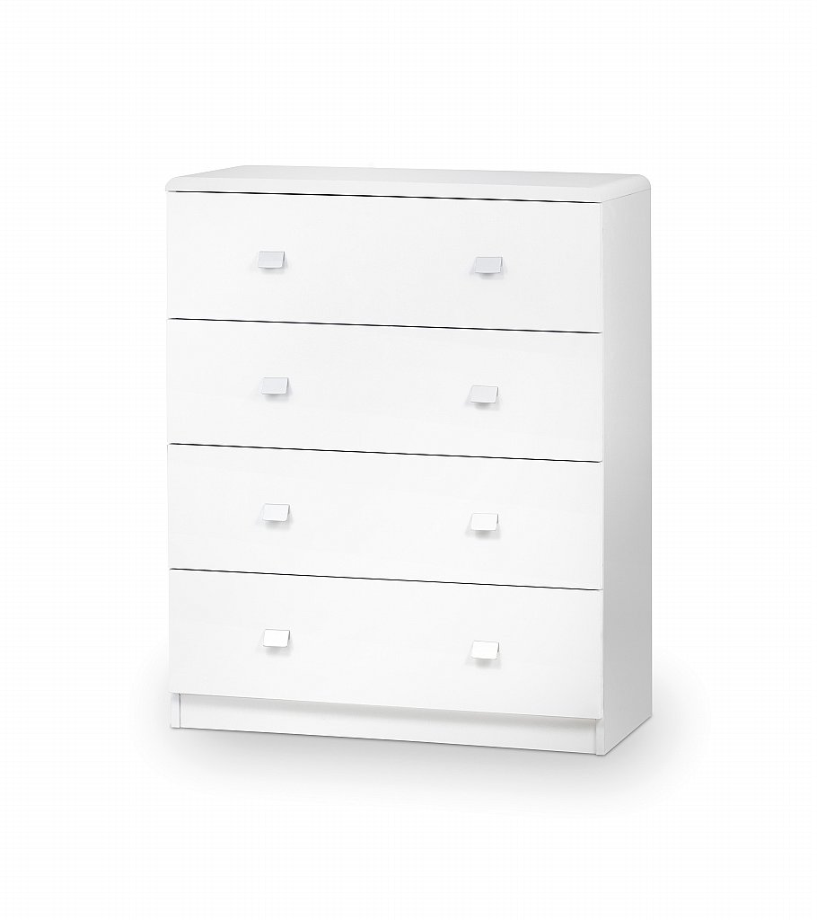 Julian Bowen - Domino 4 Drawer Chest Julian Bowen - Domino 4 Drawer Chest