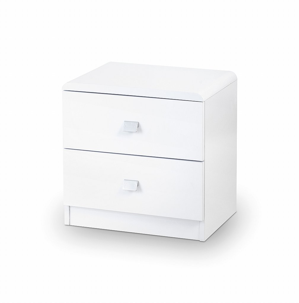 Julian Bowen - Domino 2 Drawer Bedside Chest Julian Bowen - Domino 2 Drawer Bedside Chest