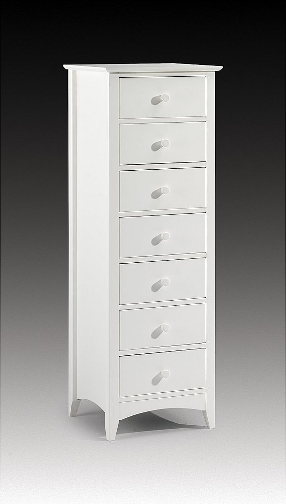 Julian Bowen - Cameo 7 Drawer Narrow Chest Julian Bowen - Cameo 7 Drawer Narrow Chest