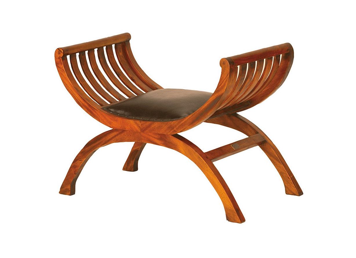 Ancient Mariner - Mahogany Village Single Yu-Yu Footstool Ancient Mariner - Mahogany Village Single Yu-Yu Footstool