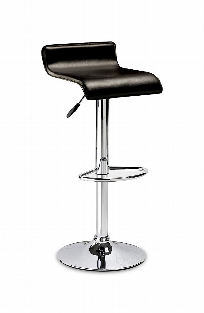 Julian Bowen - Stratos Black Bar Stool Julian Bowen - Stratos Black Bar Stool