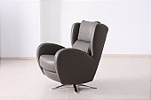 Fama - Romeo Leather Swivel Chair