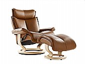 Magic Recliner Chair and Stool: This is the ultimate recliner, thanks to its exceptional patented features  ...click for more