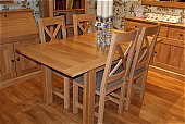 CORNDELL - Country Oak Dining Set