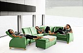 Stressless Arion Corner Group: All these sofas have the flexibility of individually reclinable seats and c ...click for more