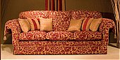  Delphic Sofa: An elegant model with swan arm, this offers an extensive choice of arm heig ...click for more
