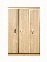 Vale Furnishers - Banbury Three Door Short Wardrobe
