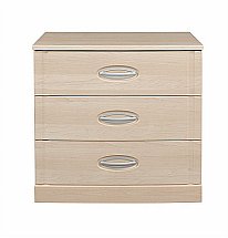 Vale Furnishers - Banbury Three Drawer Wide Chest