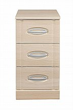 Vale Furnishers - Banbury Three Drawer Narrow Chest