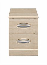 Vale Furnishers - Banbury Two Drawer Narrow Chest