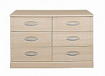 Vale Furnishers - Banbury Six Drawer Wide Chest