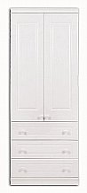 Vale Furnishers - Regatta Two Door, Three Drawer Wardrobe