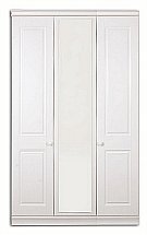 Vale Furnishers - Regatta Three Door Mirrored Wardrobe