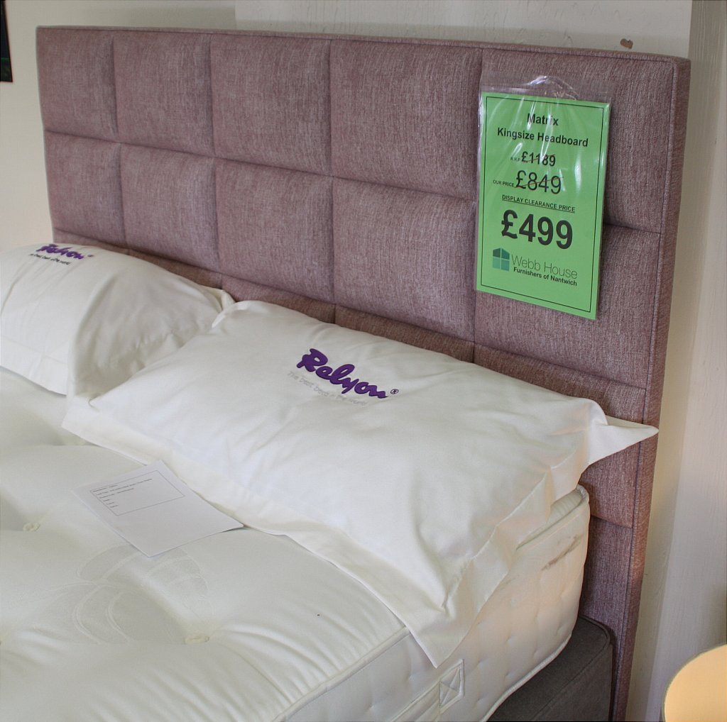 Headboard Matrix Floorstanding Kingsize