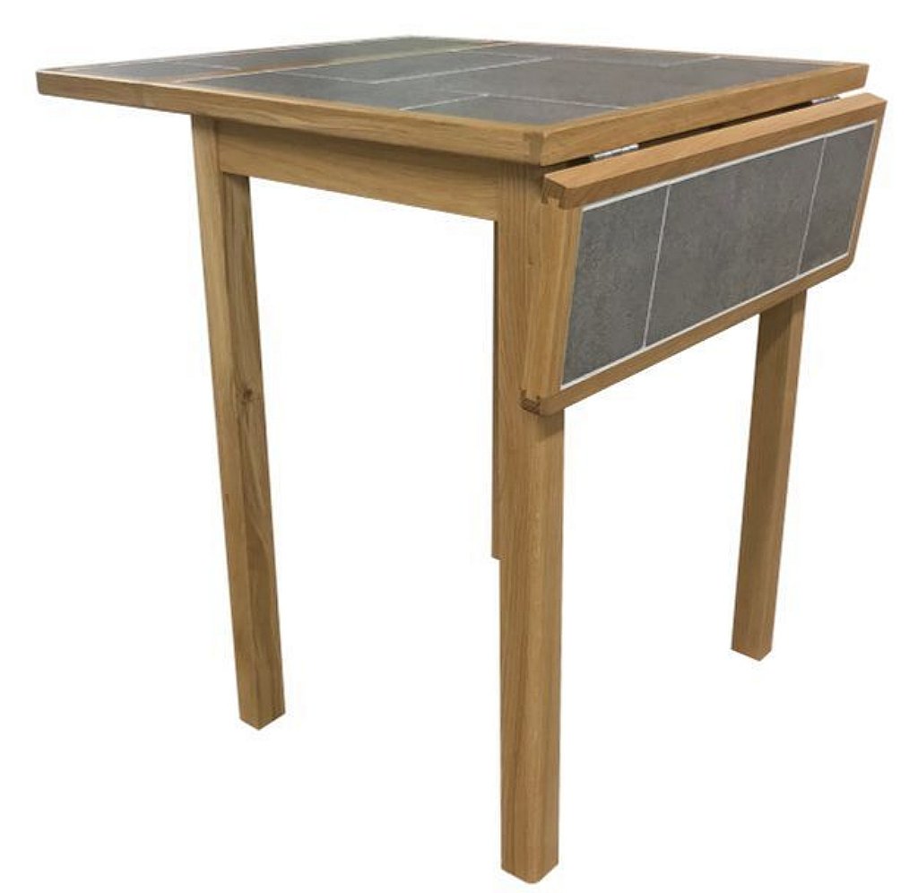 Anbercraft Dura Top Rectangle Drop Leaf Table
