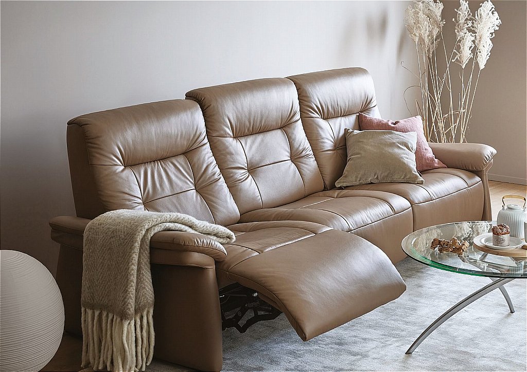 Stressless Mary 3 Seater Recliner Sofa