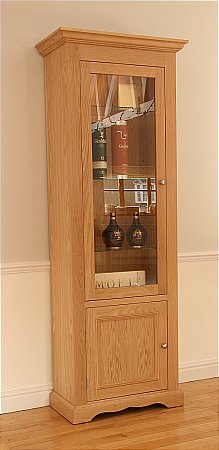 Andrena - Pelham Narrow Glazed Bookcase