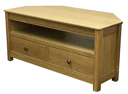 Anbercraft - Beaumont Large Corner TV Unit