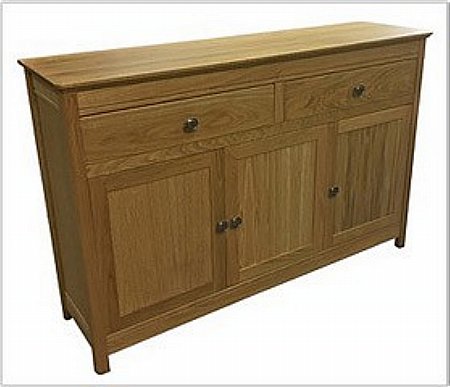 Anbercraft - Beaumont 3 Door Sideboard