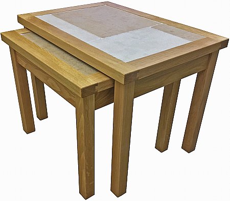 Anbercraft - Oslo Nest of 2 Tables