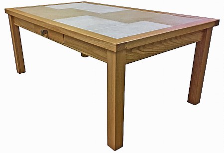 Anbercraft - Oslo Small Coffee Table with Drawer
