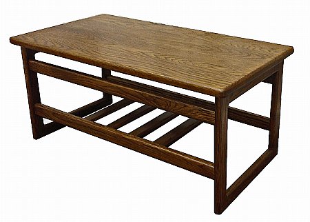 Anbercraft - Solid Top Small Coffee Table