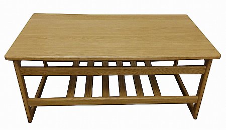 Anbercraft - Solid Top Large Coffee Table