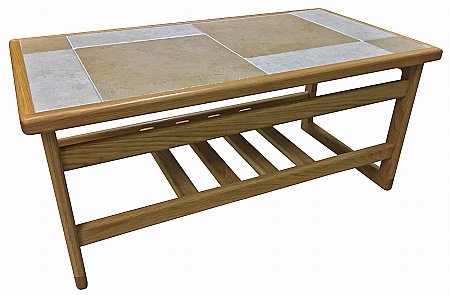 Anbercraft - Amber White Small Coffee Table