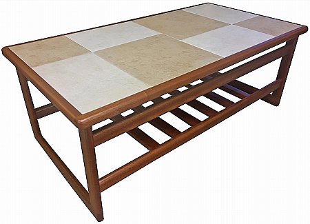 Anbercraft - Amber White Large Coffee Table