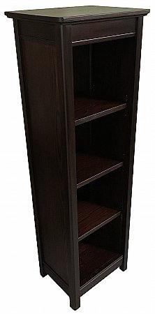 Anbercraft - Beaumont 30cm Wide Solid Top Bookcase