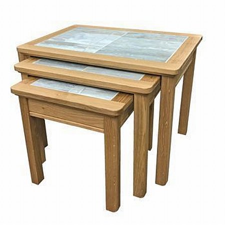 Anbercraft - Beaumont Nest of 3 Tables