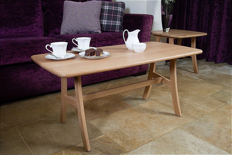 Andrena - Albury Boat Shaped Coffee Table