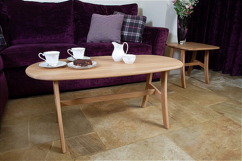 Andrena - Albury Oval Shaped Coffee Table