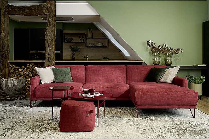 Rom - Miller Fabric Corner Sofa